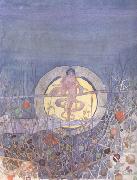 Charles Rennie Mackintosh Harvest Moon (mk19) oil painting artist